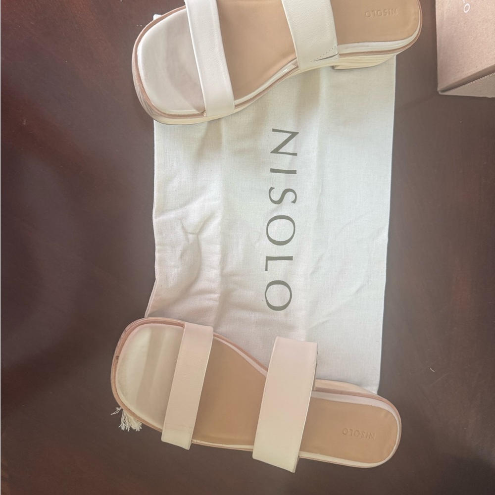 Nisolo Ellie All-Day Clogs- Bone Color
